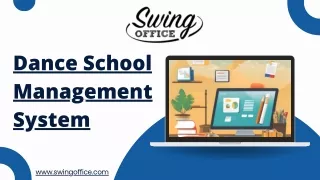 dance school management system