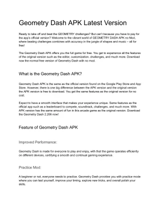 Geometry Dash APK Latest Version (1)