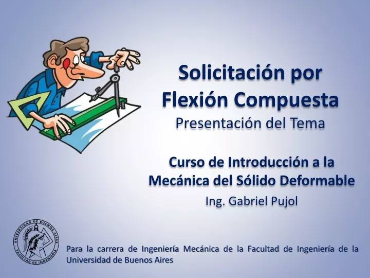 solicitaci n por flexi n compuesta presentaci n del tema