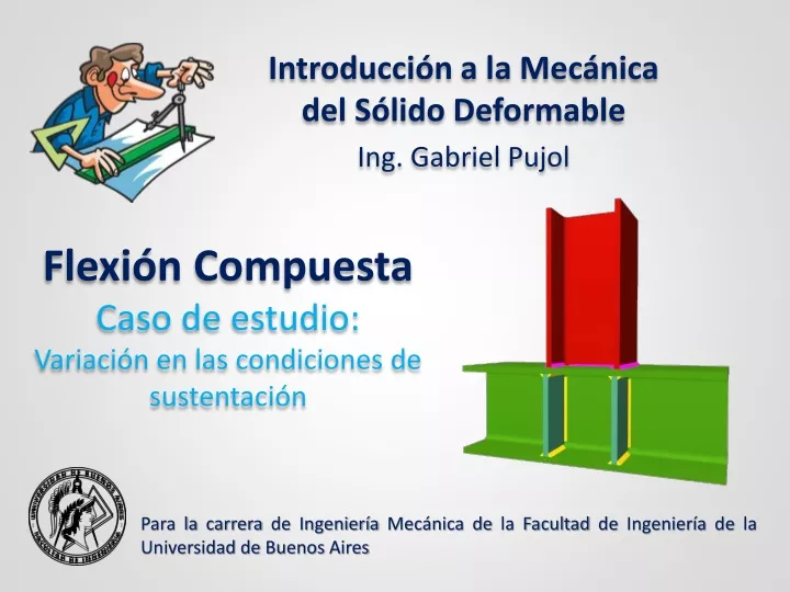 flexi n compuesta caso de estudio variaci n en las condiciones de sustentaci n