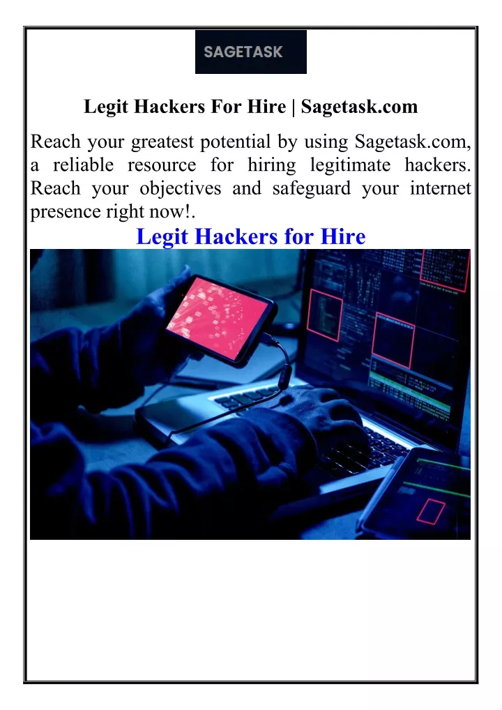 legit hackers for hire sagetask com