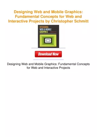 Designing Web and Mobile Graphics: Fundamental Concepts for Web and
