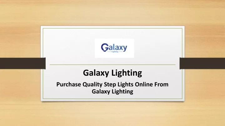 galaxy lighting purchase quality step lights online from galaxy lighting