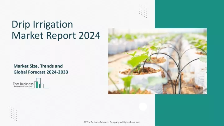 drip irrigation market report 2024