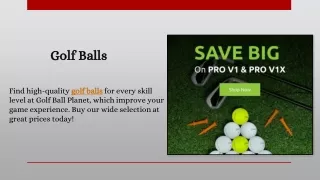 Golf Balls