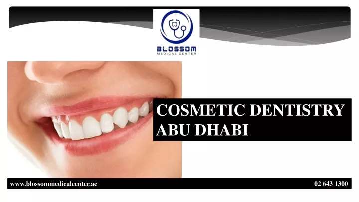 cosmetic dentistry abu dhabi