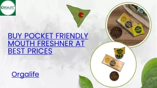 Buy Pocket Friendly Mouth Freshner Online