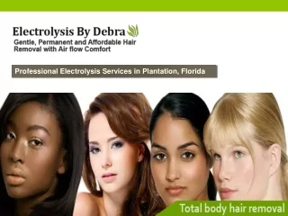 professional electrolysis services in plantation