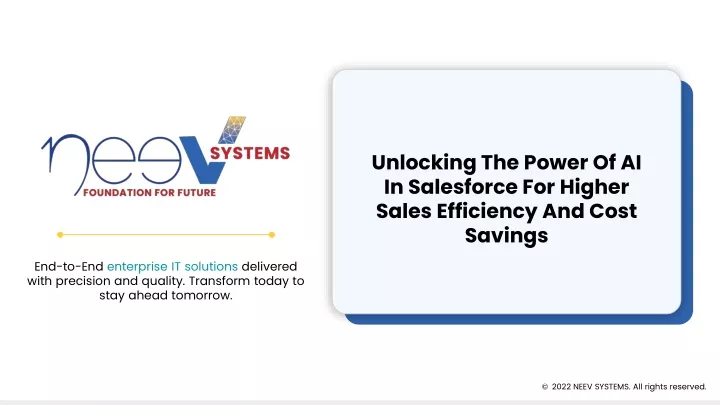 unlocking the power of ai in salesforce for higher sales efficiency and cost savings