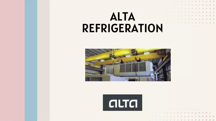 alta refrigeration