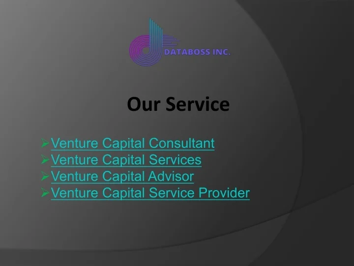Venture Service PPT - Top Venture Capital Services for Startups and Entrepreneurs ...