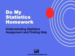 Do My Statistics Homework - Understanding Statistics Assignment And Finding Help