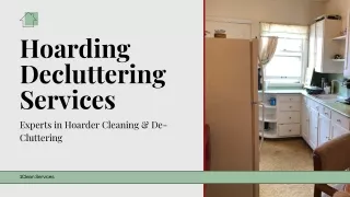 Hoarding Decluttering Services