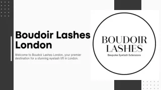 Reshape Your Look with the Best Eyelash Lift in London
