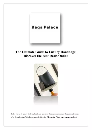 Shop Chanel Bag Online in USA at Best Price | Bags Palace