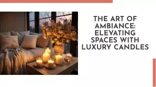 Luxury Candles