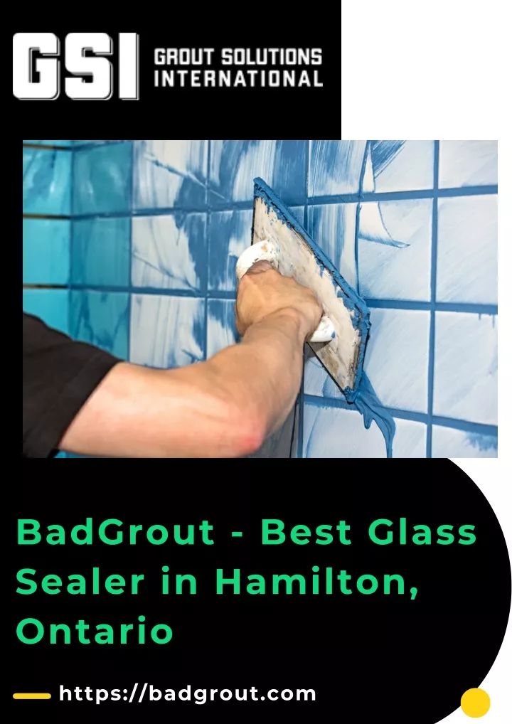 badgrout best glass sealer in hamilton ontario