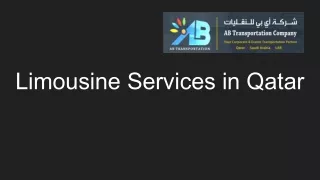 Limousine Services in Qatar_ A B Transport