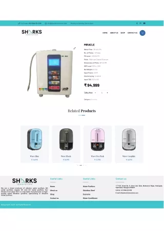 Alkaline Water Purifier in Hyderabad