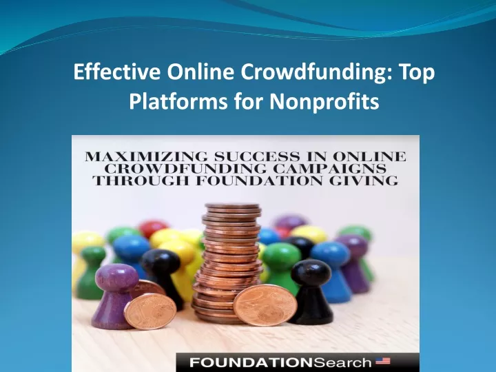 effective online crowdfunding top platforms