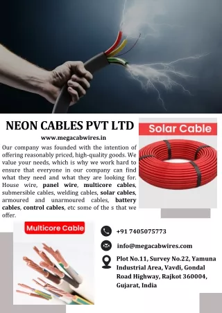 Neon cables June PDF (Panel Wire, Battery Cables Manufacturers, Control Cables )