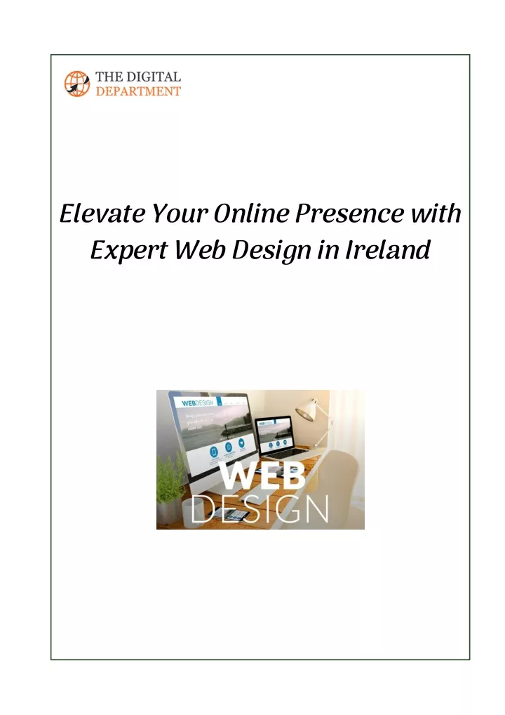 elevate your online presence with expert