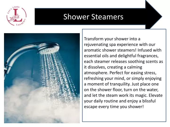 shower steamers