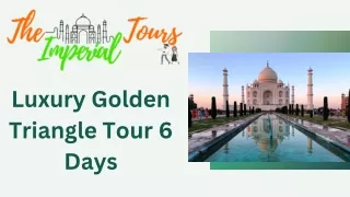 Golden Triangle tour 6 Days