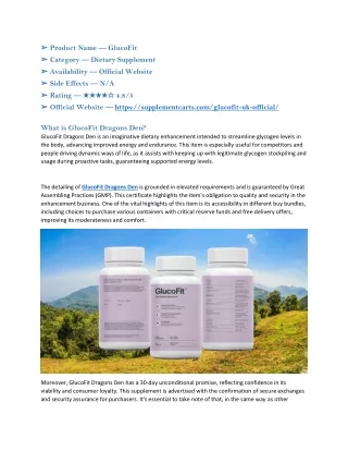 GlucoFit Dragons Den – Don’t Buy This! TRUTH EXPOSED!