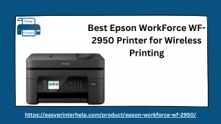 best epson workforce wf 2950 printer for wireless