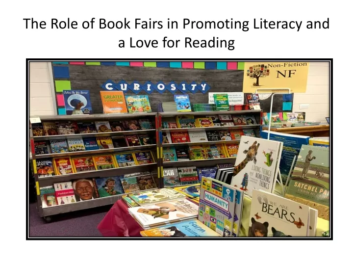 the role of book fairs in promoting literacy and a love for reading