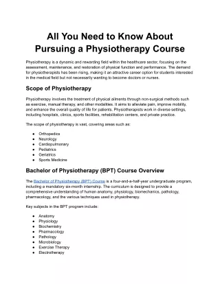 all you need to know about pursuing