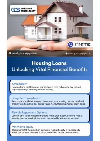 Housing Loans: Unlocking Vital Financial Benefits