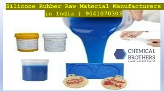 Silicone Rubber Products Manufacturer India