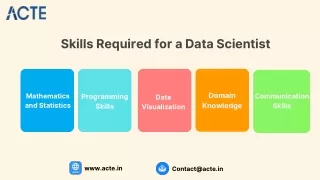skills required for a data scientist