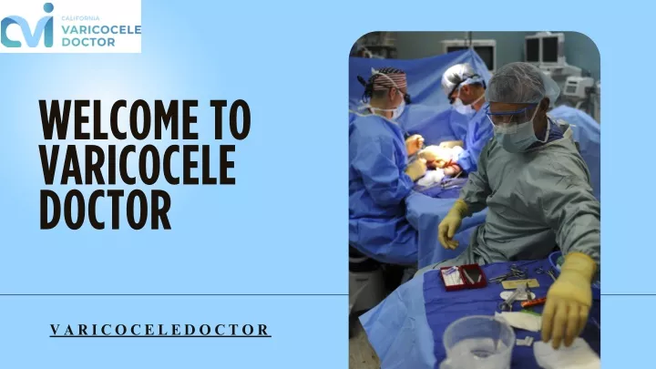 welcome to varicocele doctor