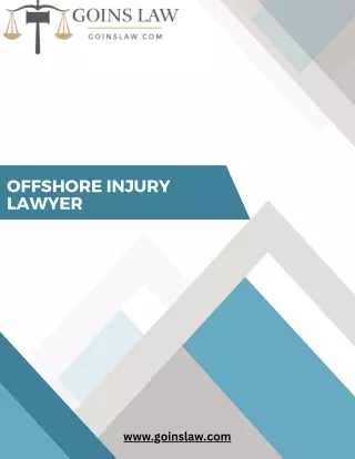 Get Offshore Injury Lawyer with Legal Help for Maritime Accidents