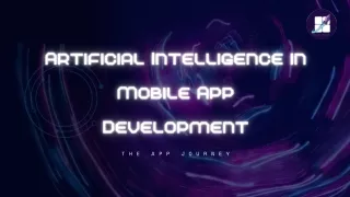 Artificial Intelligence in Mobile App Development