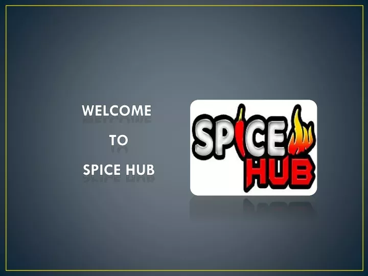 welcome to spice hub