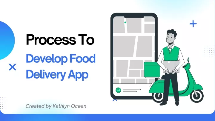 process to develop food delivery app