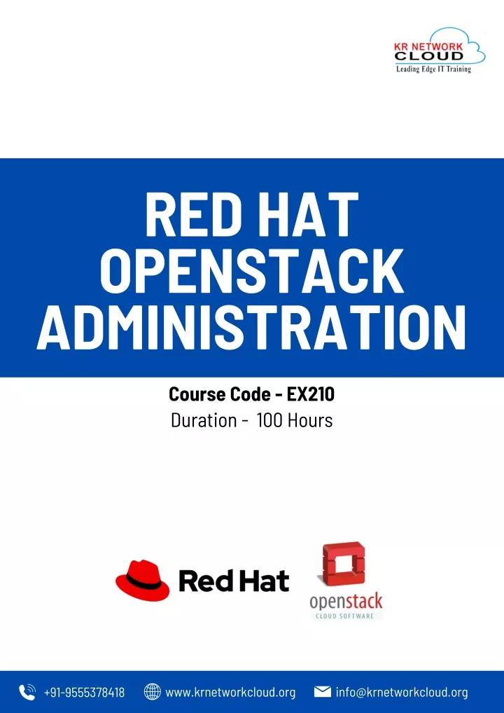 PPT - Red Hat OpenStack - CL210 Training PowerPoint Presentation, free ...