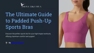 The Ultimate Guide to Padded Push-up Sports Bras
