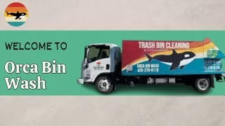 Trash can cleaning services