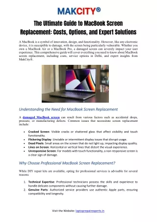 the ultimate guide to macbook screen replacement