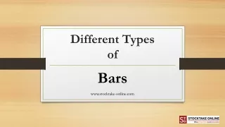 Different Types of Bars in Australia