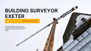 Building Surveyor Exeter