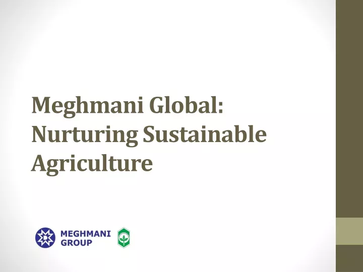 meghmani global nurturing sustainable agriculture