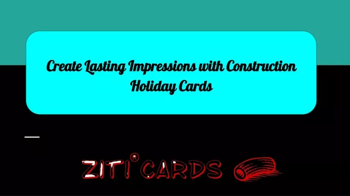 create lasting impressions with construction