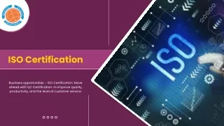 ISO Certification | QC Certification