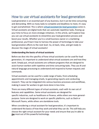 virtual assistant for lead generation (2)